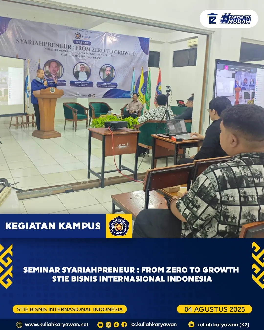 Seminar Syariahpreneur : From Zero to growth