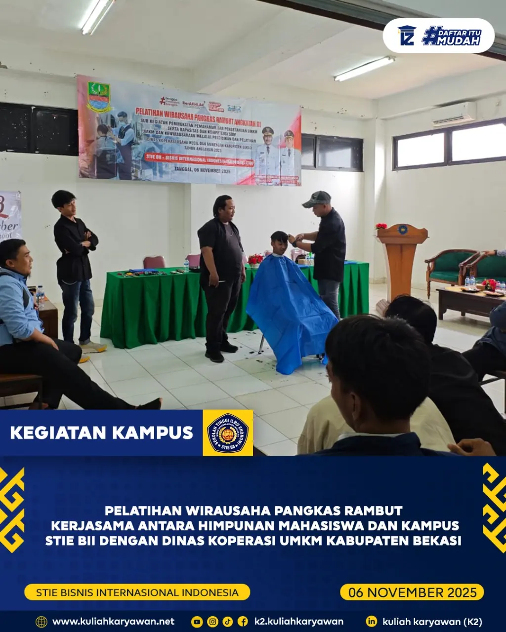 Pelatihan Wirausaha Pangkas Rambut