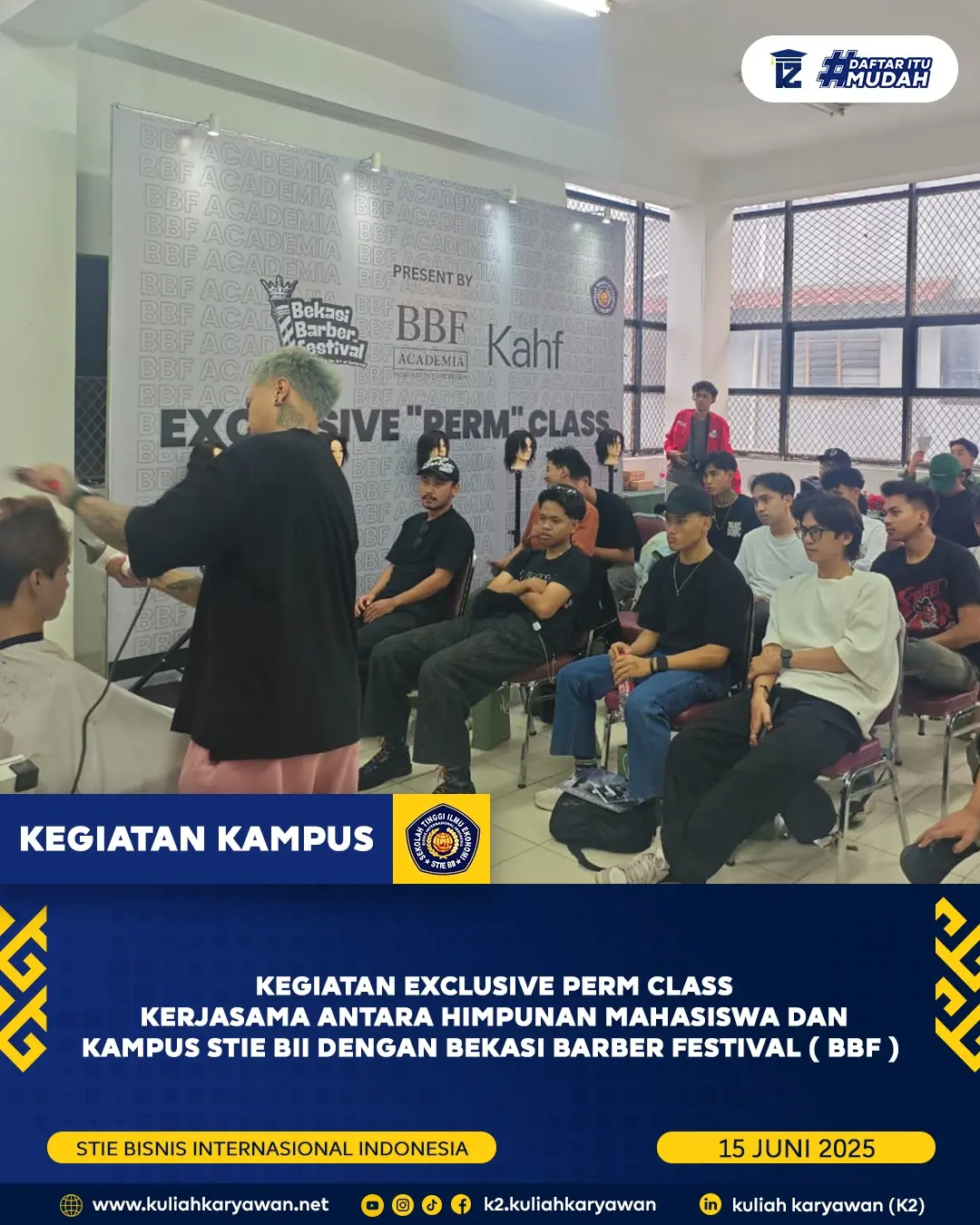 Exclusive Perm Class Bersama BBF